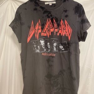 Def Leopard Concert Tshirt Small